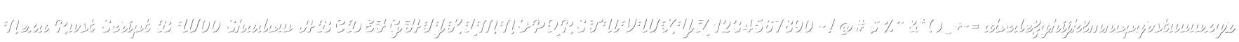Nexa Rust Script B W00 Shadow
