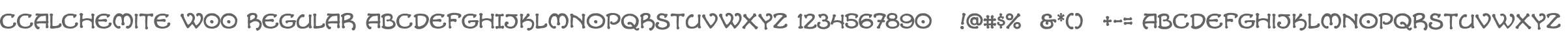 CCAlchemite W00 Regular
