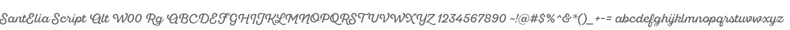 SantElia Script Alt W00 Rg