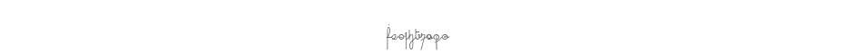 cursive digits