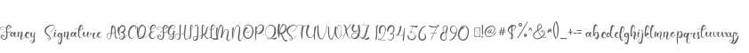 Fancy  Signature