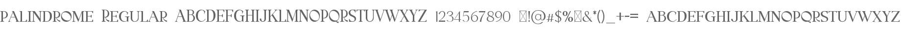 palindrome