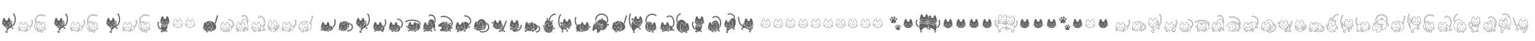 Cat Cat Cat W00 Regular