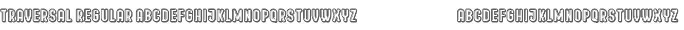 Traversal Regular
