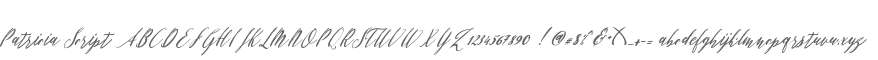 Patricia Script