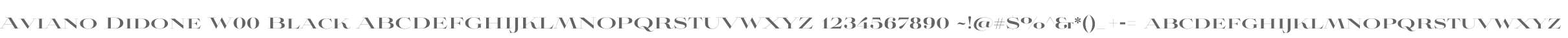 Aviano Didone W00 Black