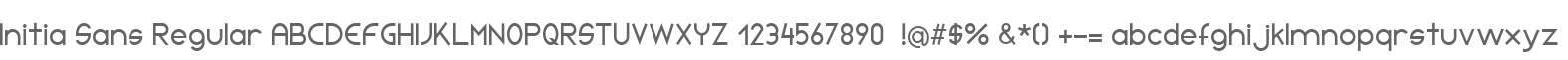 Initia Sans Regular