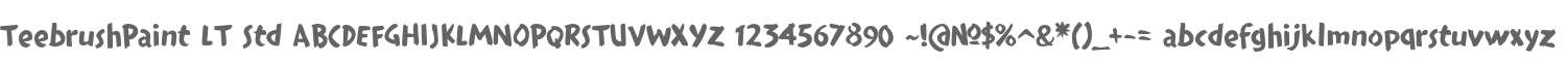 TeebrushPaint LT Std