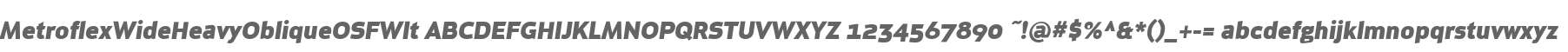 MetroflexWideHeavyObliqueOSFWIt