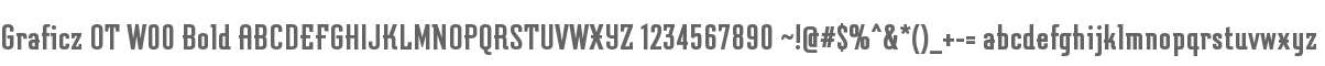 Graficz OT W00 Bold