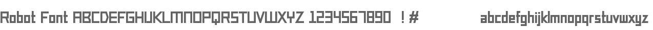 Robot_Font