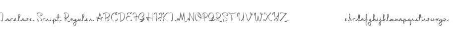 Localova Script Regular