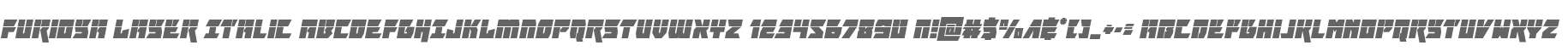 Furiosa Laser Italic