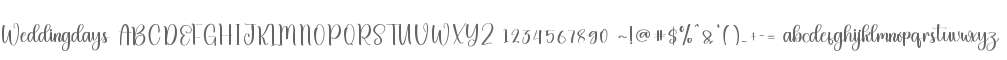 Weddingdays