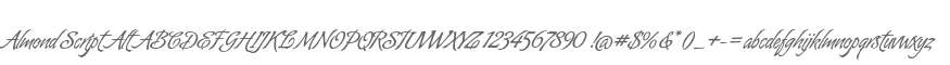 Almond Script Alt