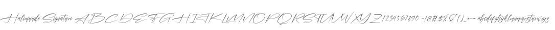 Halimunde Signature