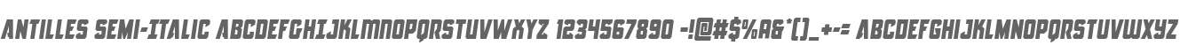 Antilles Semi-Italic