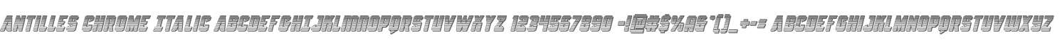 Antilles Chrome Italic