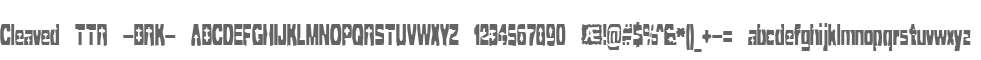 Cleaved TTR -BRK-