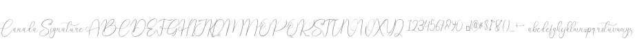 Canada Signature