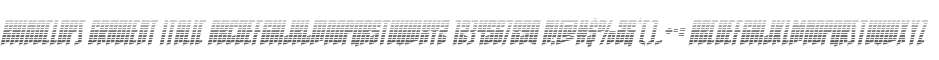 Rhinoclops Gradient Italic
