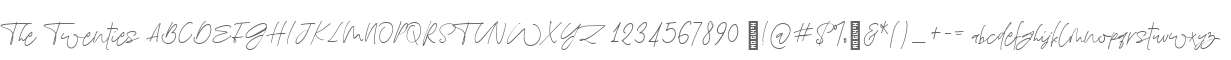 The Twenties