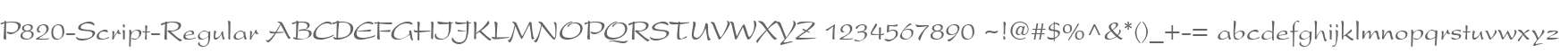 P820-Script-Regular