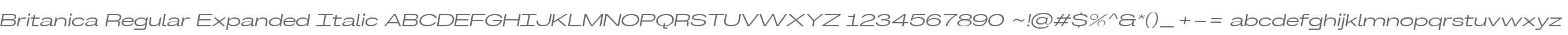 Britanica-RegularExpandedItalic