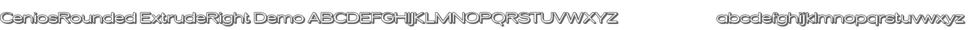 Cenios Rounded Extrude Right Demo