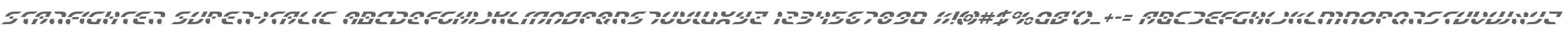 Starfighter Super-Italic
