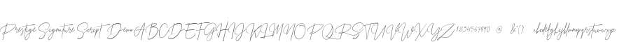 Prestige Signature Script - Demo