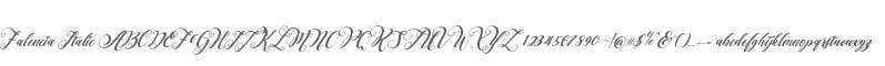 Falencia Italic