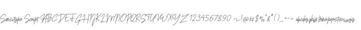 Sansitype Script