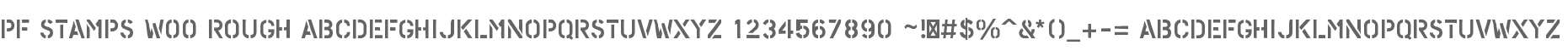 PF Stamps W00 Rough