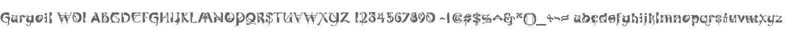 Gargoil W01