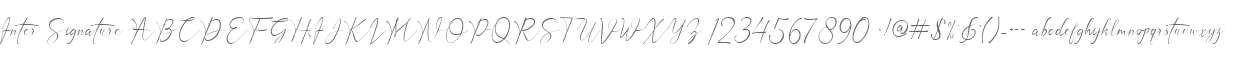 Inter Signature