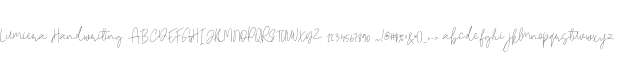 Lumiera Handwriting