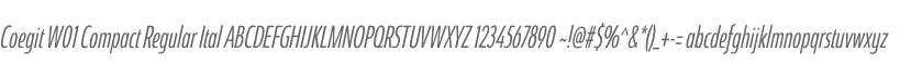 Coegit W01 Compact Regular Ital