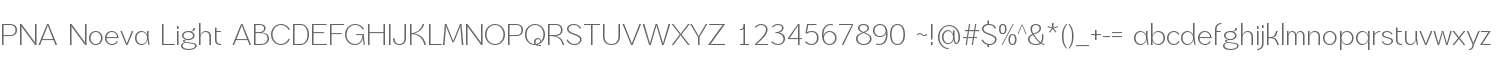 PNA Noeva Light