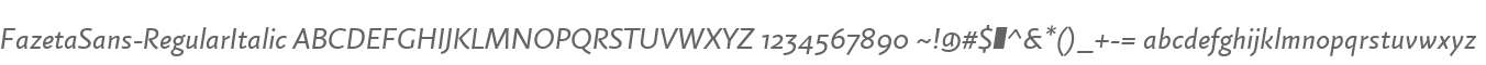 FazetaSans-RegularItalic
