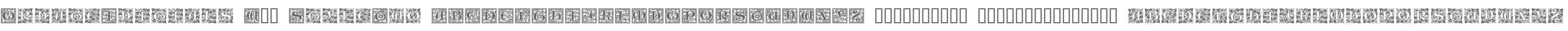 OrnateInitials W90 StyleTwo