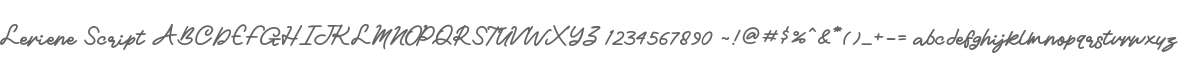Leviene Script