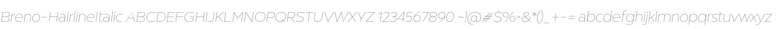 Breno-HairlineItalic