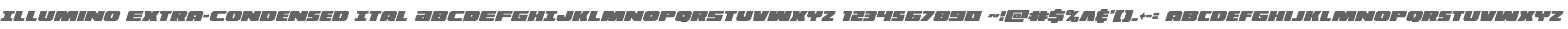 Illumino Extra-Condensed Ital