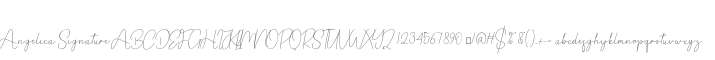 Angelica Signature