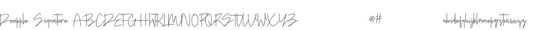 Doupple Signature