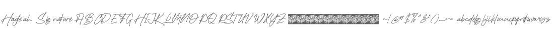 Hadejah Signature