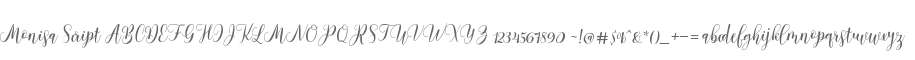Monisa Script