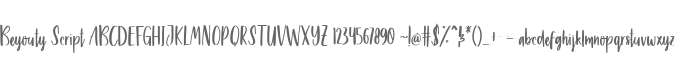 Beyouty Script