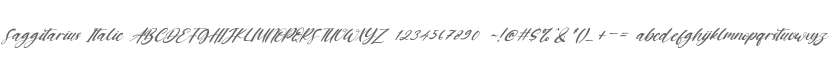 Saggitarius Italic